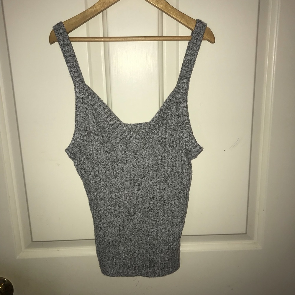 AMERICAN EAGLE soft and sexy ribbed cropped tank